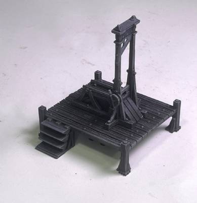 Guillotine (painted)